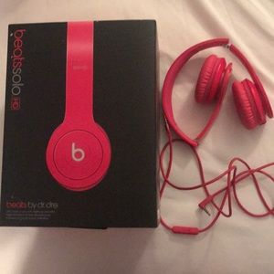 Beats solo HD headphones